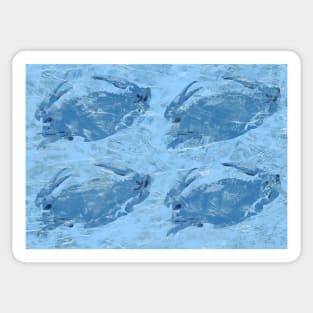 Blue crabs Sticker